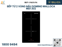 Bếp từ 2 vùng nấu domino Malloca MDI 302